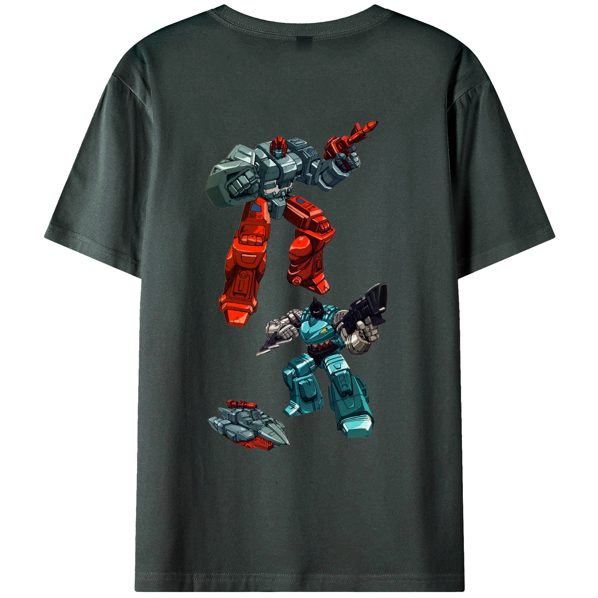 （画像用）  綿100％ メンズ半袖Tシャツ（バックプリント） 通気性